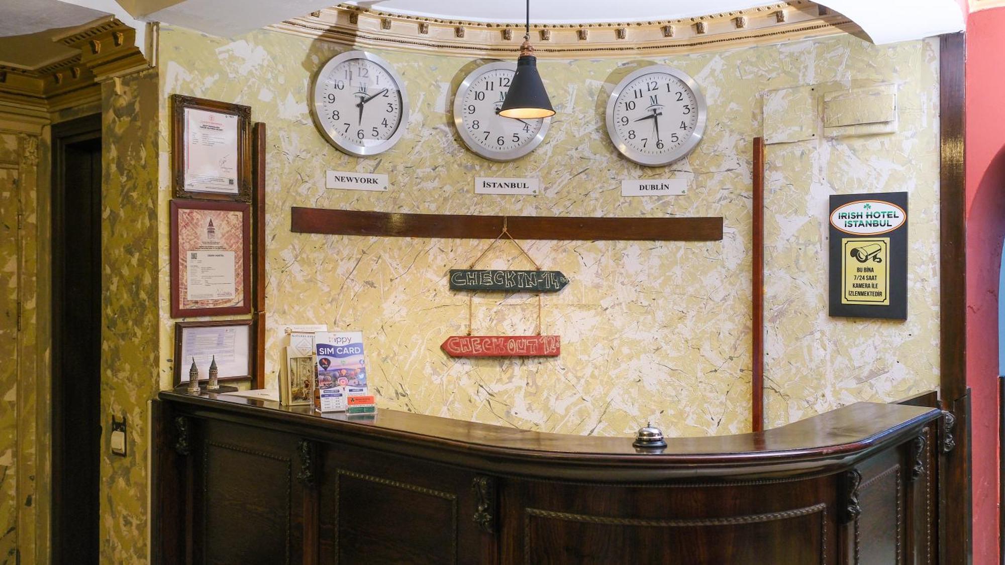Istanbul Irish Hotel Eksteriør bilde